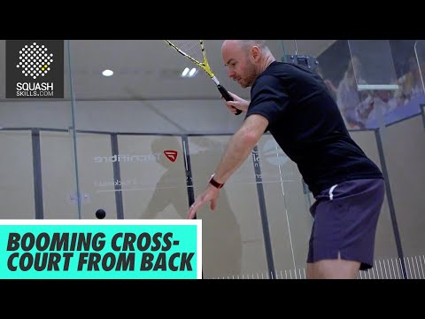 Squash Tips: Booming Cross-Court From Back With Jesse Engelbrecht