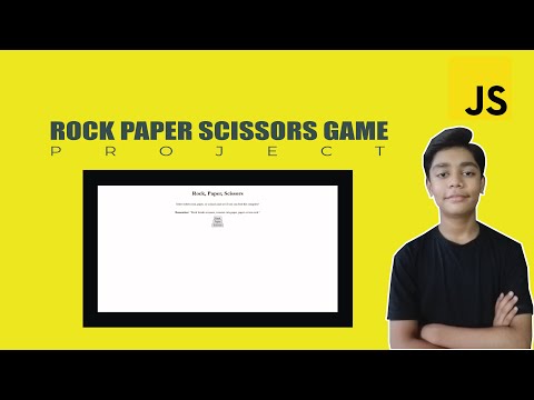 Javascript Course Project Based Learning Rock Paper Scissors Game Using Javascript