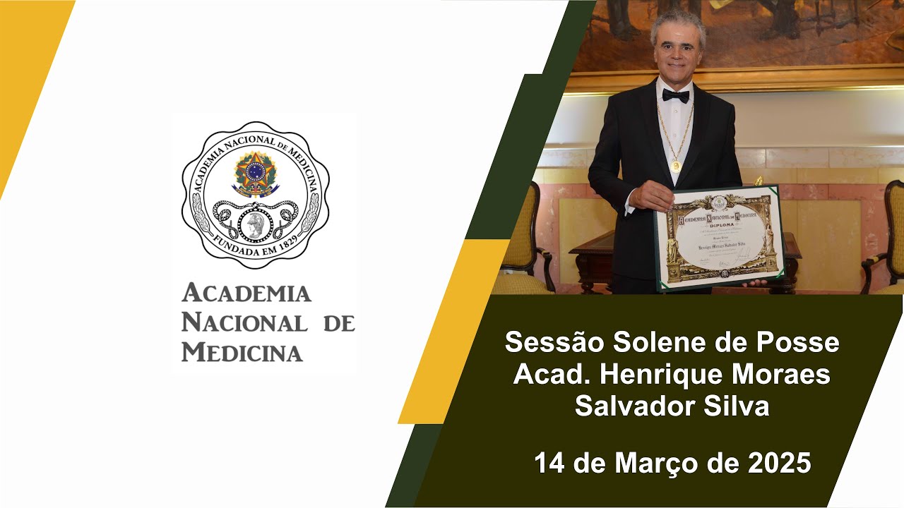 Solenidade de posse Prof. Henrique Moraes Salvador Silva  – Rio de janeiro, 14 de março de 2025.
