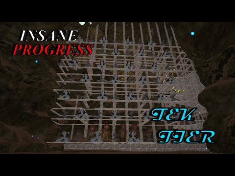 TEKING OUT OUR BASE DAY 2 | INSANE BASE PROGRESS | Ark Survival Evolved Ep 2