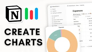 How to create CHARTS & GRAPHS in Notion! | ChartBase (Notion2Charts) Tutorial