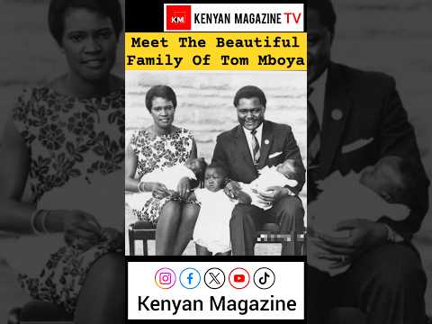 The family of Tom Mboya before his death in 1996 #tommboya