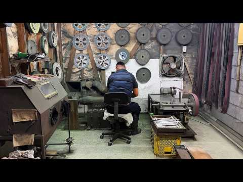 The AMAZING TOOLS of a Japanese Master Knife Sharpener