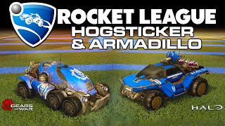 Rocket League - How To Unlock Hogsticker (Warthog) & Armadillo Fast! (Xbox One)