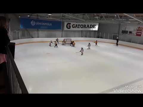 Torjuntakooste #1, jääkiekkomaalivahti 8v, pelit Jyväskylässä 9.9.2018