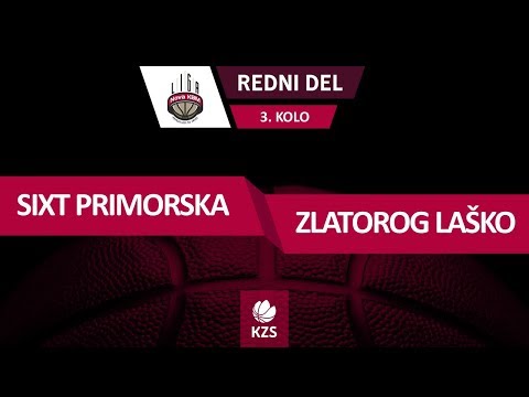 Sixt Primorska : Zlatorog Laško - 3. kolo - Liga NovaKBM - Sezona 2018/19 - 2/4