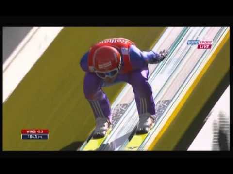 Hinterzarten 2012 Andreas Wank 104,5 m 2 nd jump Winner