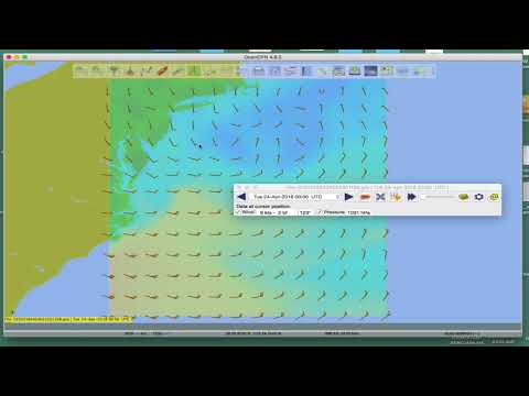 OpenCPN Gribs: 1 Loading the files