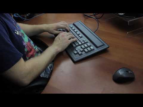 Typing Demo XL - RAFI RS 76 M (Bosch CNC keyboard) (ASMR)