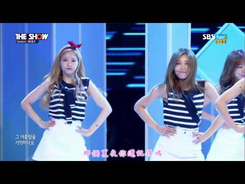 【HD繁體中字】150721  Apink 에이핑크  - Remember  @ MTV The Show 字幕更新版