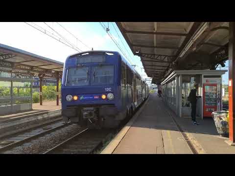 [RER D] Mini-compilation de trains en gare de Melun