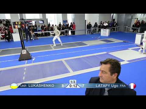 2023 Day01 T32 09 M S Individual Junior Plovdiv BUL CHM 5 LATAPY FRA vs LUKASHENKO UKR