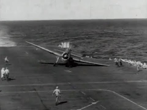 Carrier Landings WWII U.S. Navy