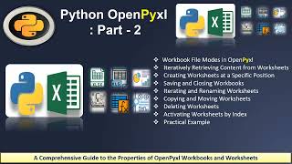 Download the video "Python Excel Automation & Analysis:  Utilizing OpenPyXl Workbooks and Worksheets - Part-2"