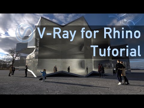 Vray for Rhino Tutorial (HDRI, Camera, Materials)