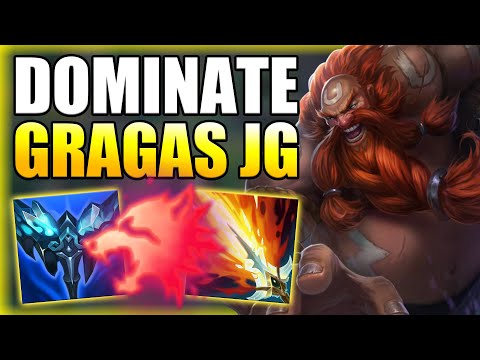 HOW TO PLAY GRAGAS JUNGLE & DOMINATE EARLY GAME - Season 11 Gragas Jungle Guide - League of Legends