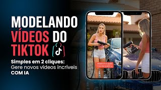 COMO MODELAR VÍDEOS TIKTOK SHOP EM 5 MINUTOS COM 2 CLIQUES