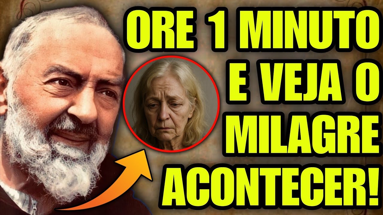 FATHER PIO: PRAY THIS FOR 2 MINUTES AND SEE THE MIRACLE OF HEALING HAPPEN URGENTLY! NIGHT PRAYER