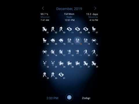 Deluxe Moon - Moon Calendar, P Video
