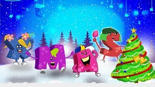 Compilation - XMAS - ABC MONSTERS | Christmas Alphabet Monsters | Video for Kids