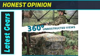 Crosship Hunting Blind: Amazing 360 Stealth & Unbeatable Coverage!