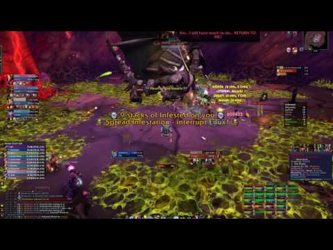 Mythic Nythendra Rank 1 - 890 Elemental Shaman POV (7.1.5)