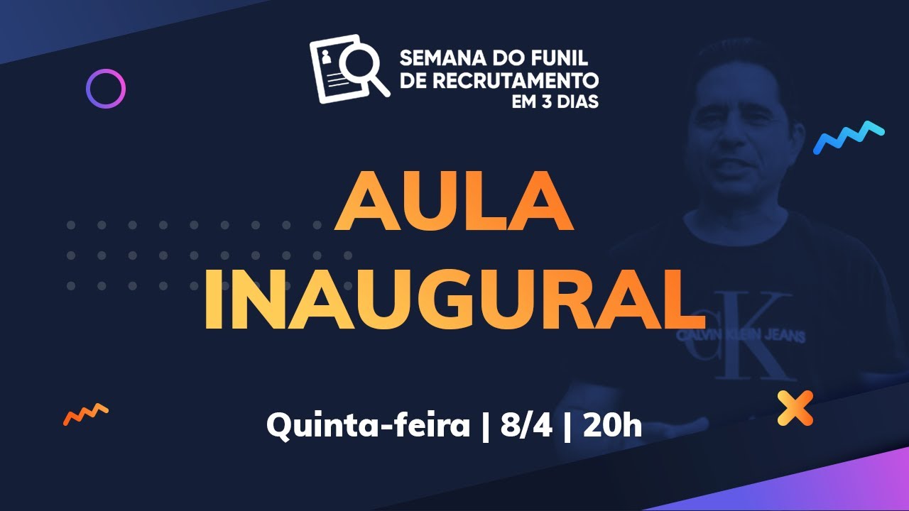 [RECRUTADOR BUILDERALL] AULA INAUGURAL