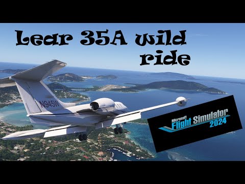 FLYSIMWARE LEAR35A WILD RIDE PEOPLE SCREAMING