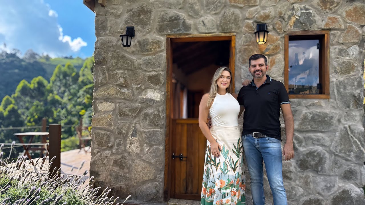 WE STAYED IN A STONE HOUSE IN MOUNTAINS DE MINAS