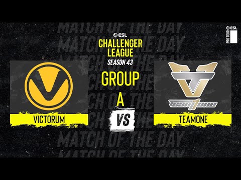 Victorum vs. TeamOne - Map 2 [Mirage] - ESL Challenger League Season 43 - NA - Group A
