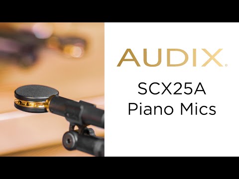 Audix SCX25A-PS Large-diaphragm Condenser Piano Microphone Kit