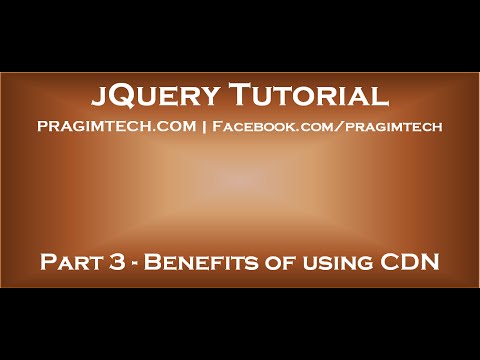 Benefits of using CDN