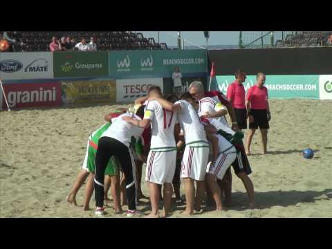U21 Talent Beach Soccer Cup - Hungary - France  14:3 - Highlights of the  final