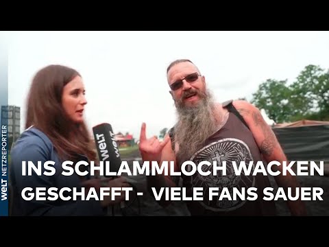 WACKEN-WAHNSINN: Schlammschlacht - Heavy Metal-Festival wird zum Albtraum für Headbanger