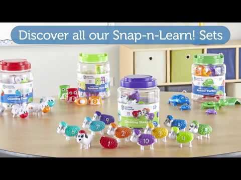 Відео огляд Розвивальна гра "Кольорові овечки з числами" Learning Resources