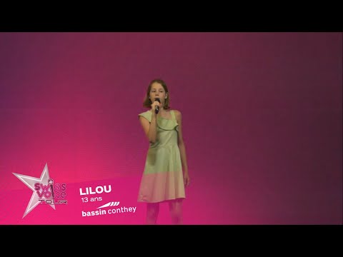Lilou 13 ans - Swiss Voice Tour 2023, Bassin Centre, Conthey