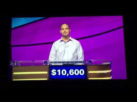 Double Jeopardy, Martha Bordogna Day 2 - 3rd Daily Double (10/23/19)