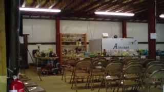 preview picture of video 'Auction Area for Robert A. Billings Estate Auction Rain or shine'