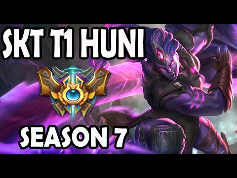 SKT T1 Huni Illaoi vs Maokai TOP Ranked Challenger Korea