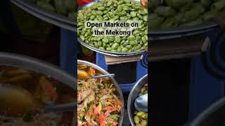 BOUNTIFUL MARKET in the city of Chau Doc in An Giang, Vietnam