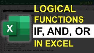 Excel Logical Functions - IF, AND, OR 
