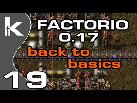 Factorio 0.17 | Back To Basics Ep 19 | Blue Circuits and Low Density Structures