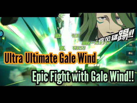 Ultra Ultimate Gale Wind Epic Fight! - OPM The Strongest