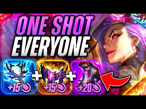 yeah this 1 shot katarina build is kinda crazy lol