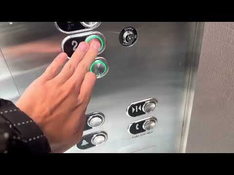 1989 Dover Impulse (Mod by ?/TKE) Hydraulic Elevator at The Bay Centre in Victoria BC