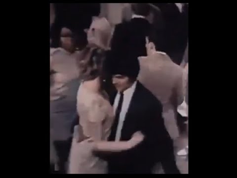 1968, Mark Griminski and Theo Dayton, memorable dance partners on American Bandstand.