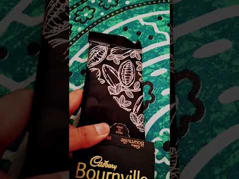 unboxing Cadbury Bournville intense 70 percent dark😋
