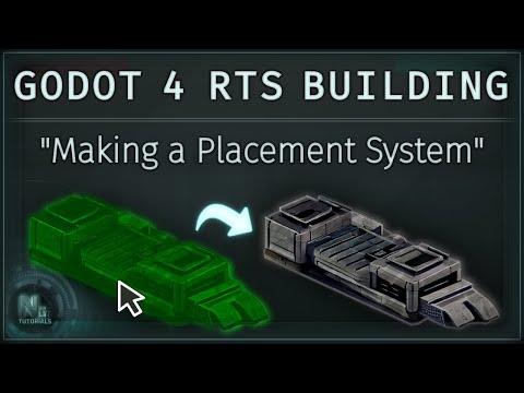 RTS Placing Buildings in Godot Tutorial - Making an RTS Series