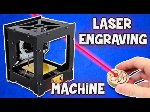 Laser engraving machine and its work