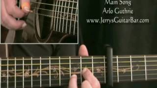 How To Play Arlo Guthrie The Motorcycle Song (preview only)